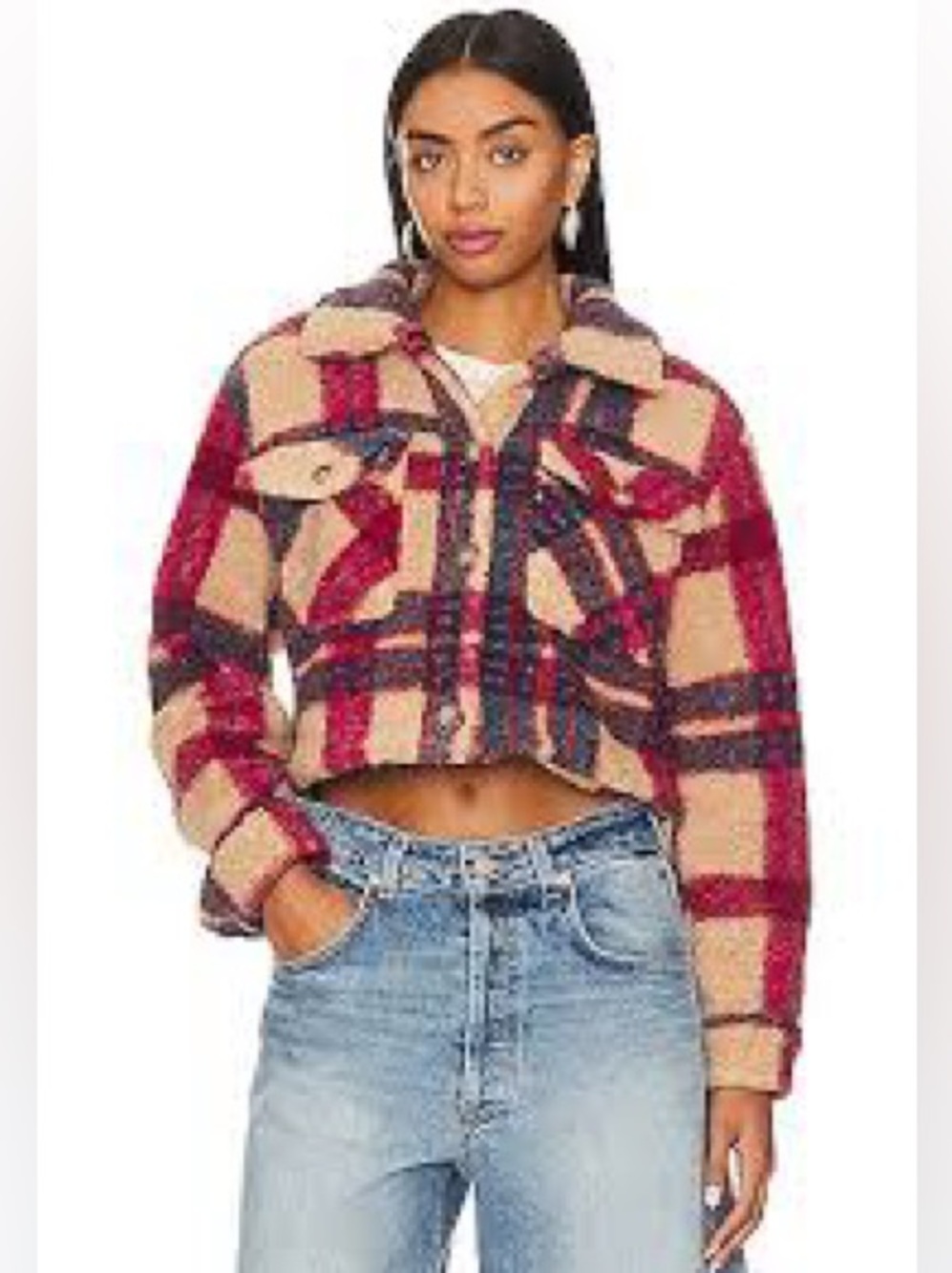 L Space - Big Sur Jacket - Big Sur Plaid $220